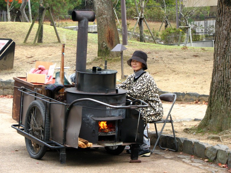 yakiimo vendor