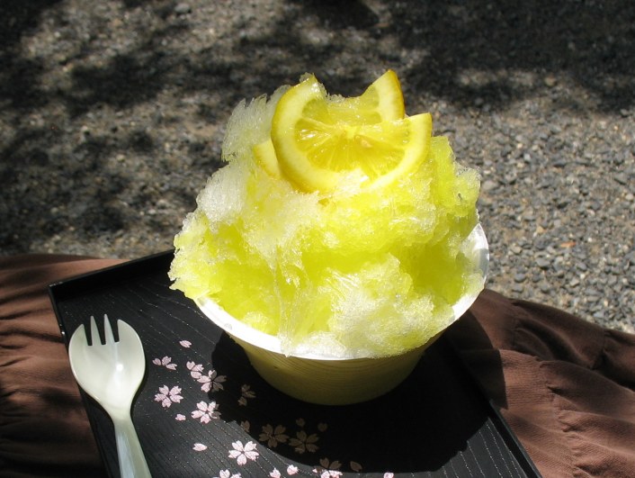Lemon-kakigori
